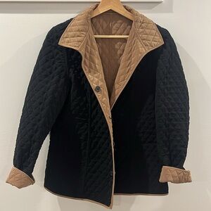 Vintage Reversible diamond quilted jacket
